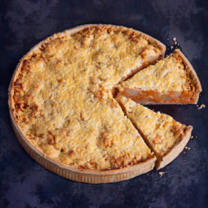 Potato and Mature Cheddar Pie with Herbs and Tomato | Wholesale Pies - Peck and Strong