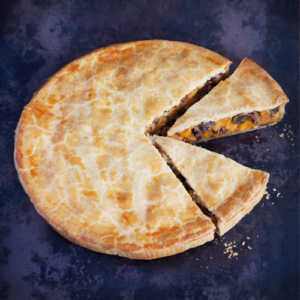 Roast Sweet Potato and Garlic Mushroom Pie with Blue Cheese | Wholesale Pies - Peck and Strong