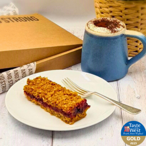 Apple & Blackcurrant Flapjacks