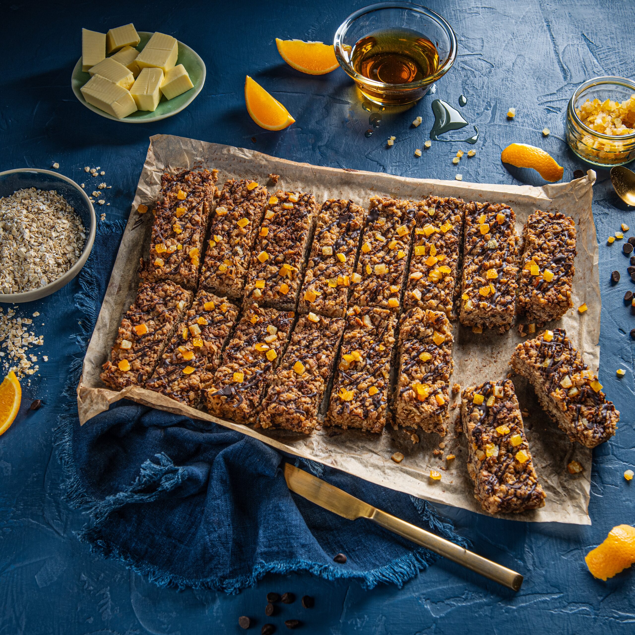 Chocolate Orange Flapjack